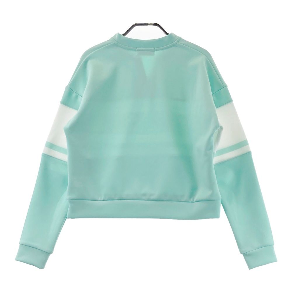 サイズ S JUN-ROPE ジュン アンド ロペ スキッパー 長袖Tシャツ グリーン系 ゴルフウェア レディース ストスト