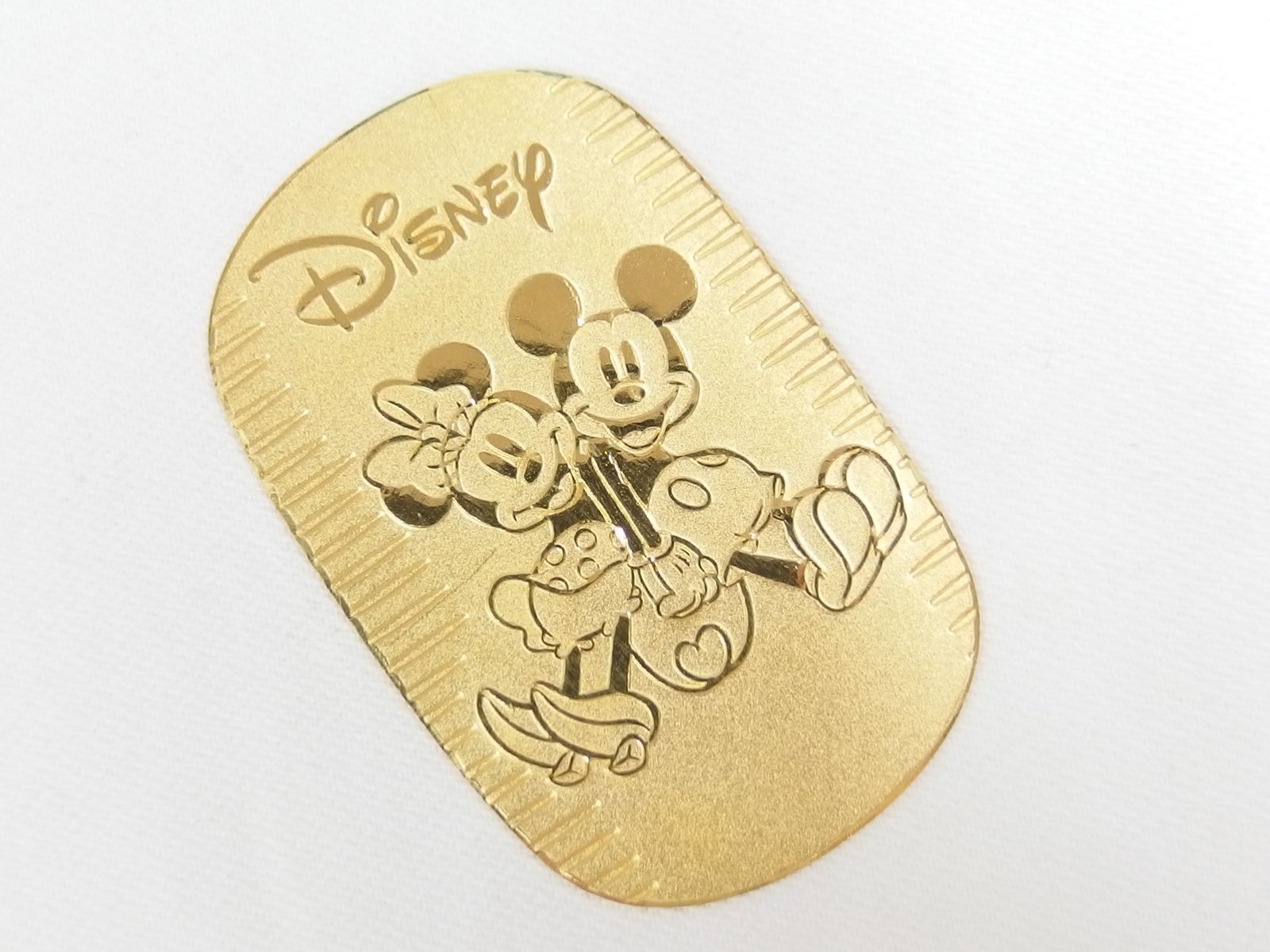DISNEY ディズニー ミッキー＆ミニー 純金小判 ナガホリ 総重量10 2 g