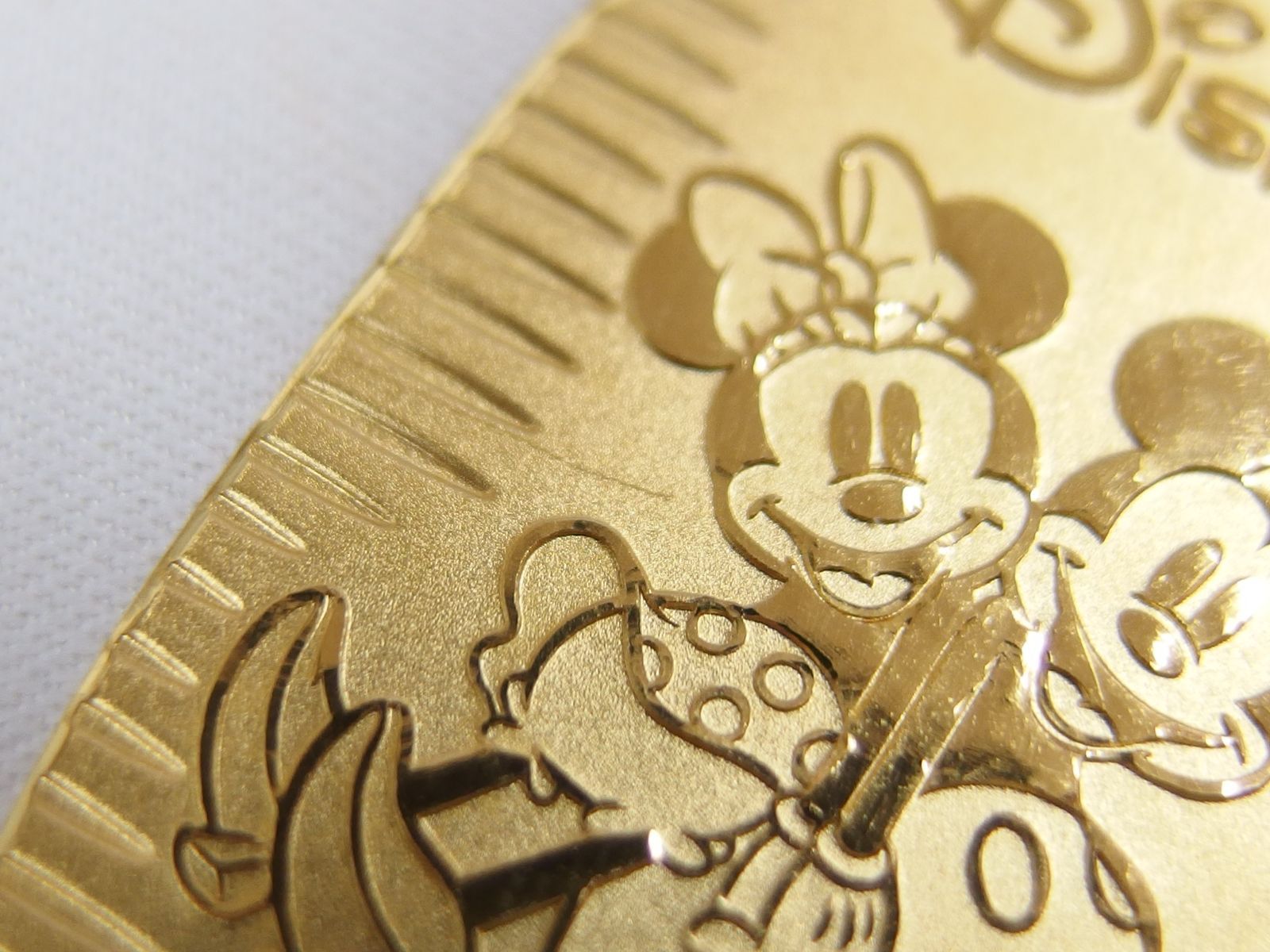 ミッキー＆ミニー 純金小判