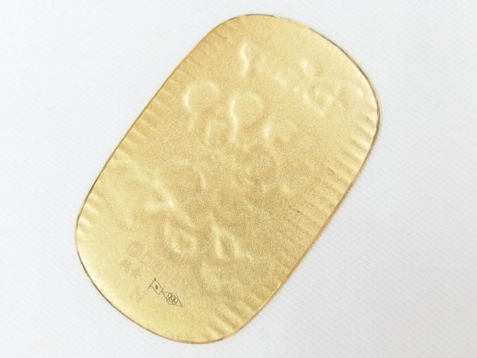  DISNEY ディズニー ミッキー＆ミニー 純金小判 ナガホリ 総重量10 2 g その他 美術品 アンティーク コレクション