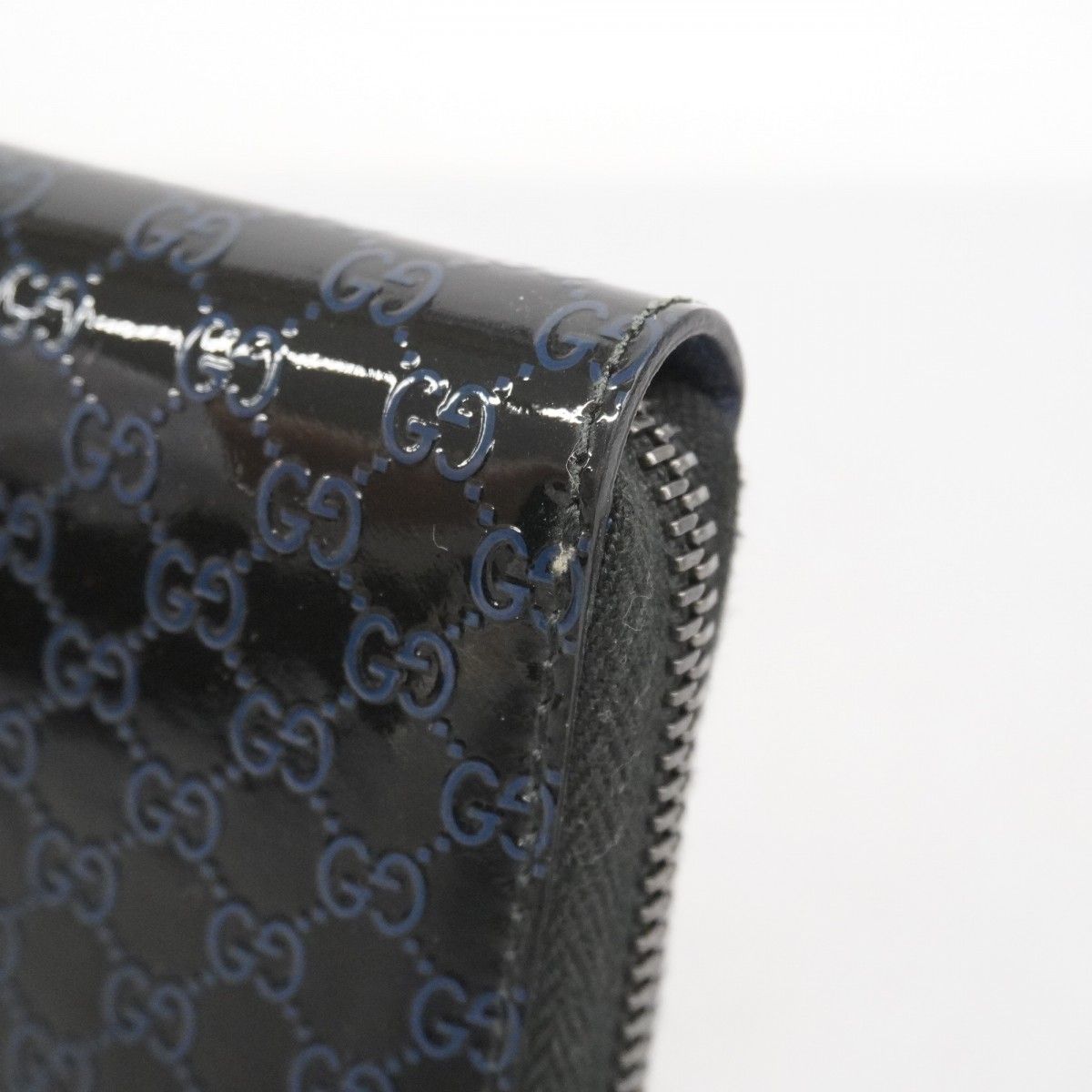 ☆SALE【5of6484】グッチ 長財布 マイクログッチシマ 307987 エナメル