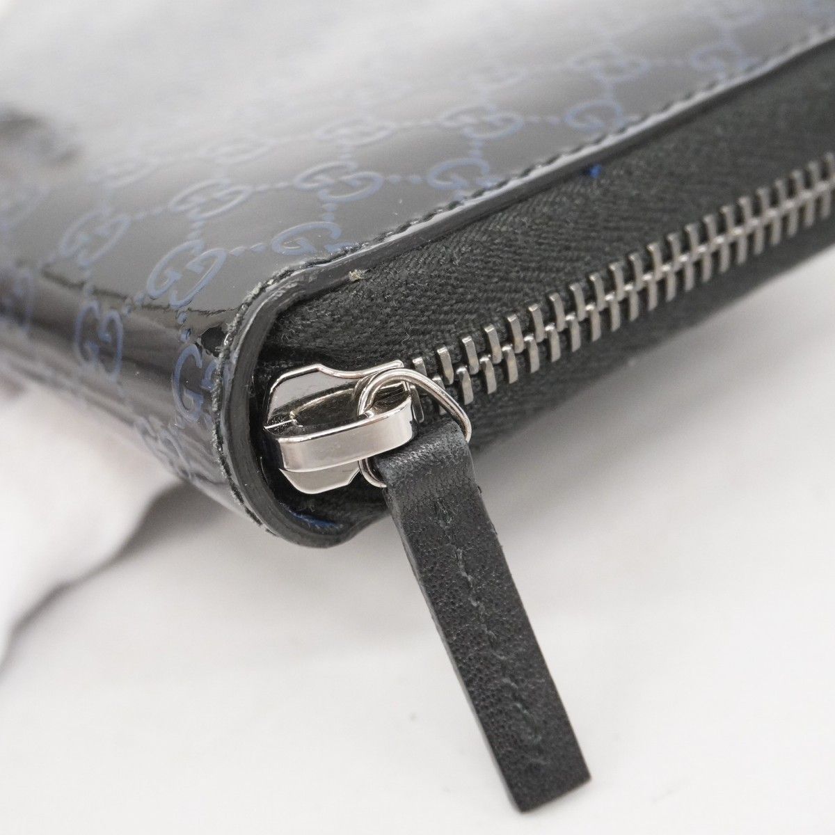 ☆SALE【5of6484】グッチ 長財布 マイクログッチシマ 307987 エナメル