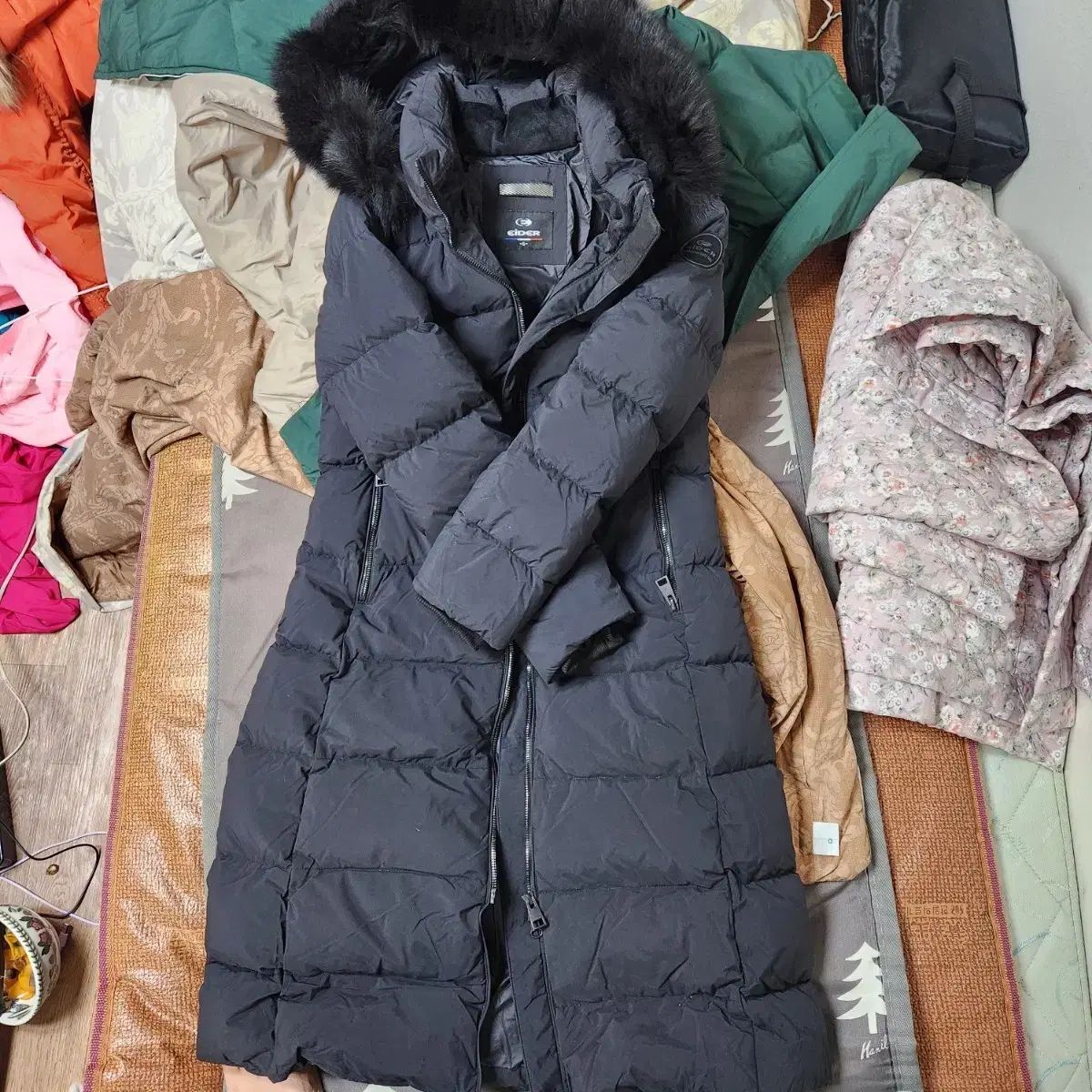 アイダーグースロングダウンジャケットs