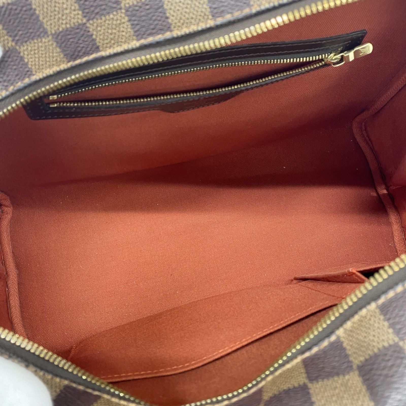 人気✨ルイヴィトン ハンドバッグ ノリータ ダミエ エベヌ レザー　N41455 ルイ・ヴィトン LOUIS VUITTON ノリータ N41455 ブラウン ダミエ