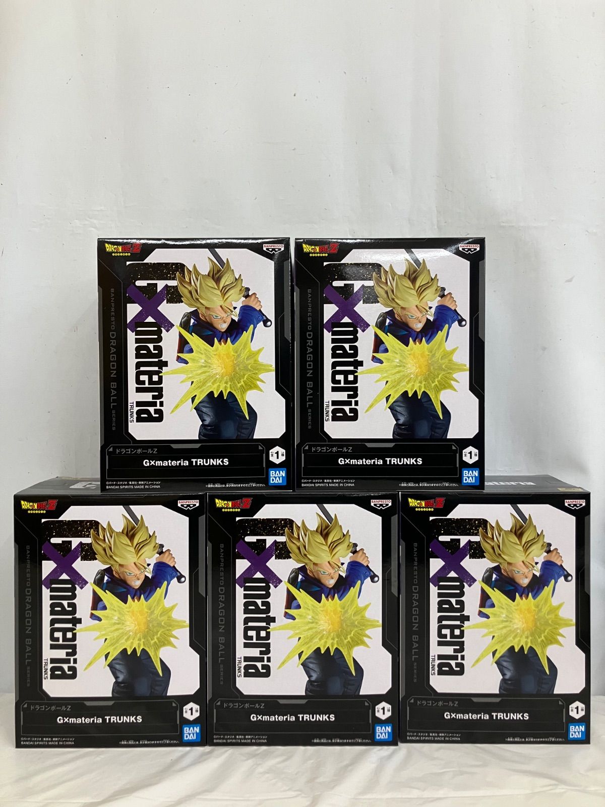 未開封 ドラゴンボールZ G×materia TRUNKS 5個セットLFQ572 f111