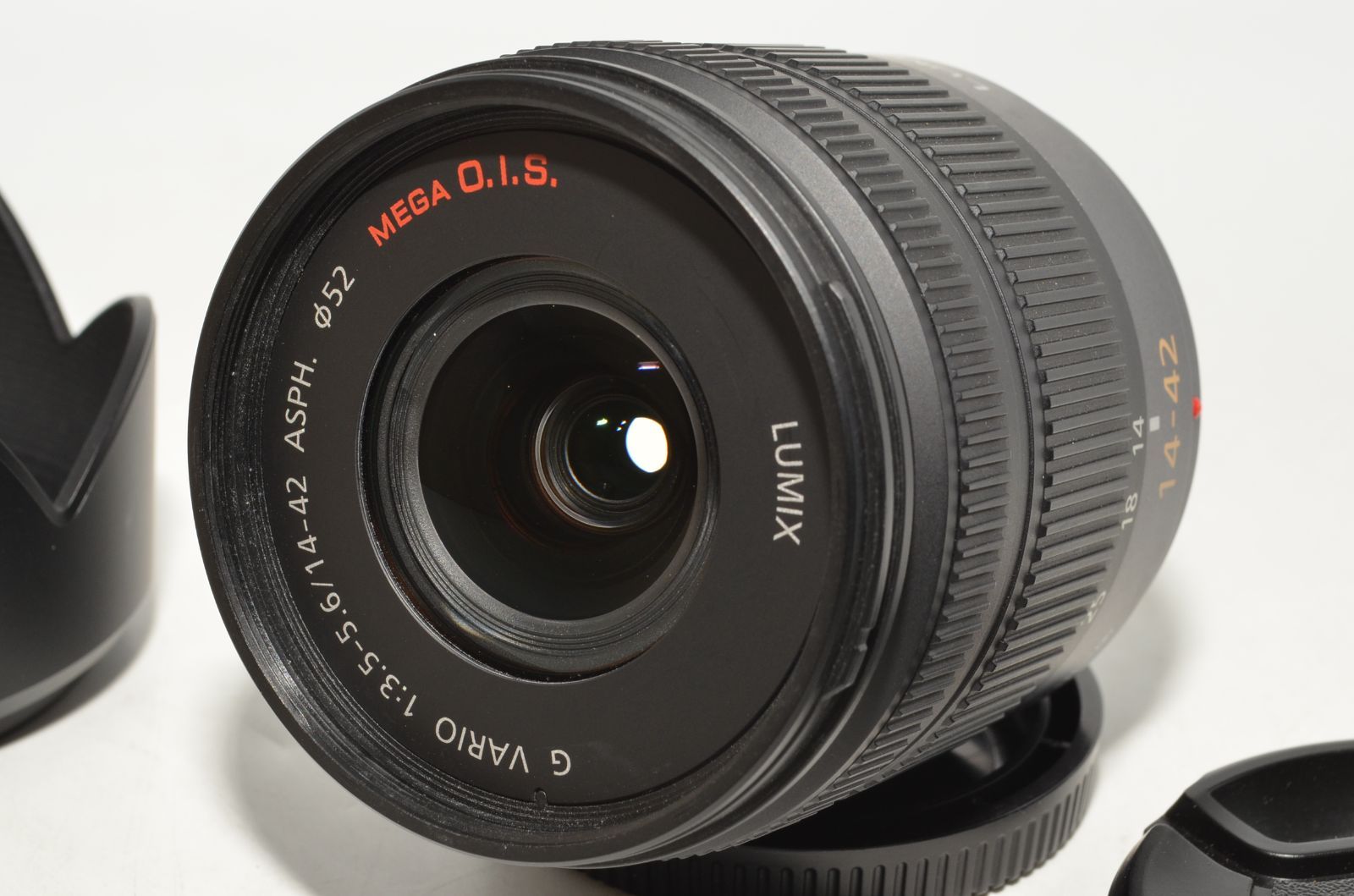 251199☆ほぼ新品☆パナソニック LUMIX G VARIO 14-42mm F3.5-5.6 ASPH 