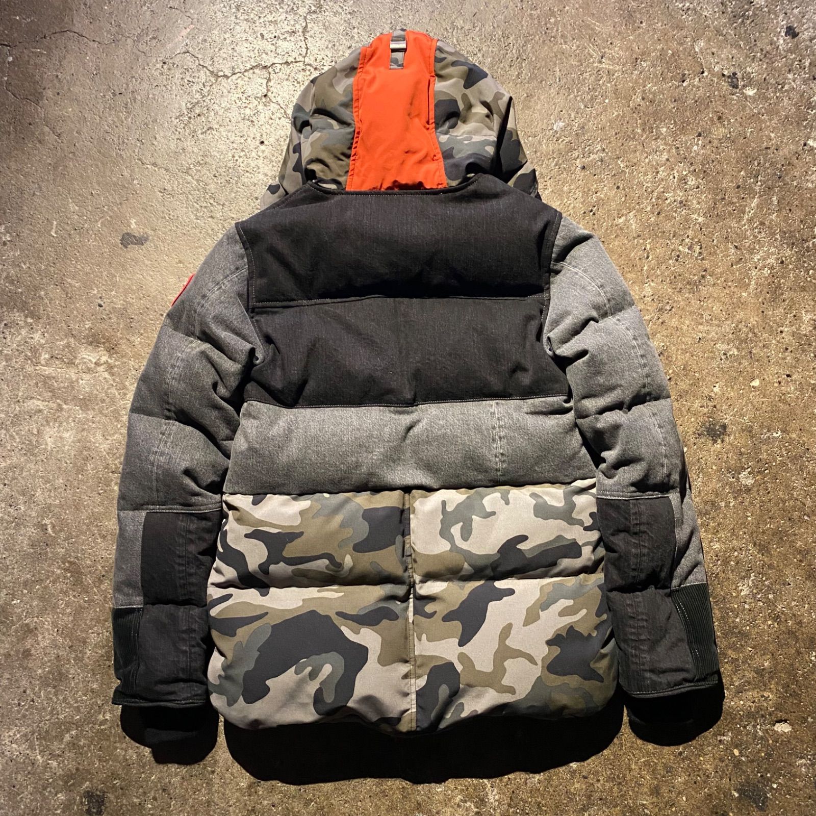 eYe JUNYA WATANABE MAN × CANADA GOOSE 20AW カモ柄 ダウンジャケット 
