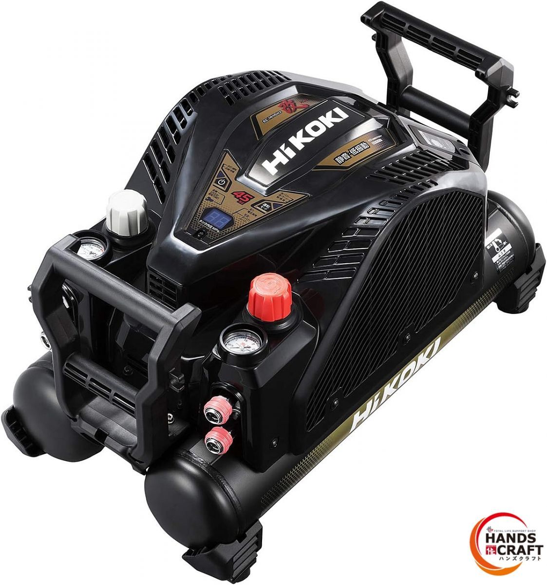 ハイコーキ CTN 釘打機用エアコンプレッサ タンク容量12 L タンク内圧45気圧 低騒音59 dB 高圧 常圧対応