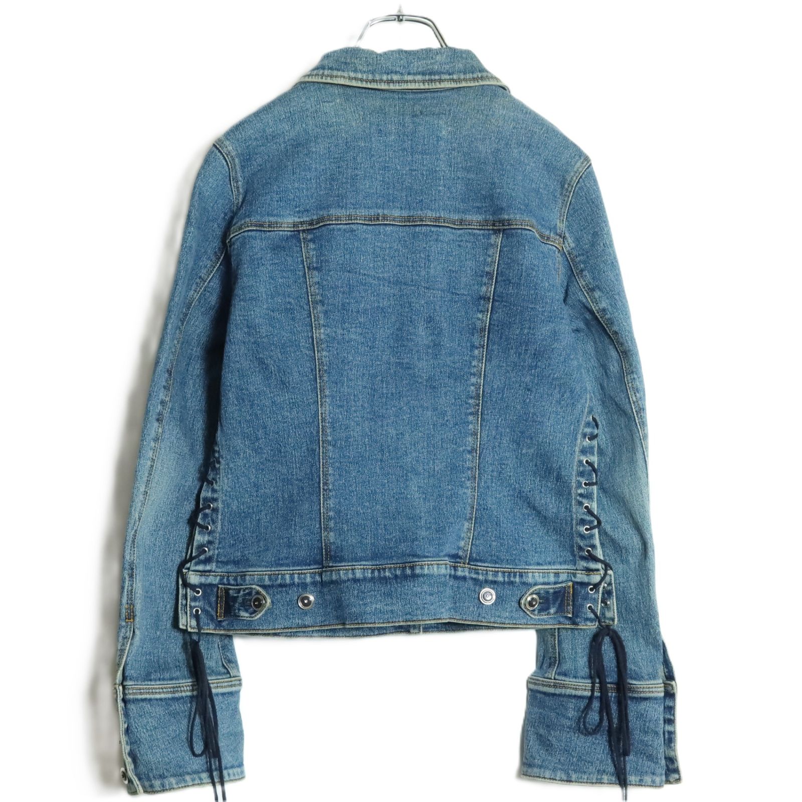 インゲボルグ☆デニムの上下セット ジャケット&ロングパンツ 大きい