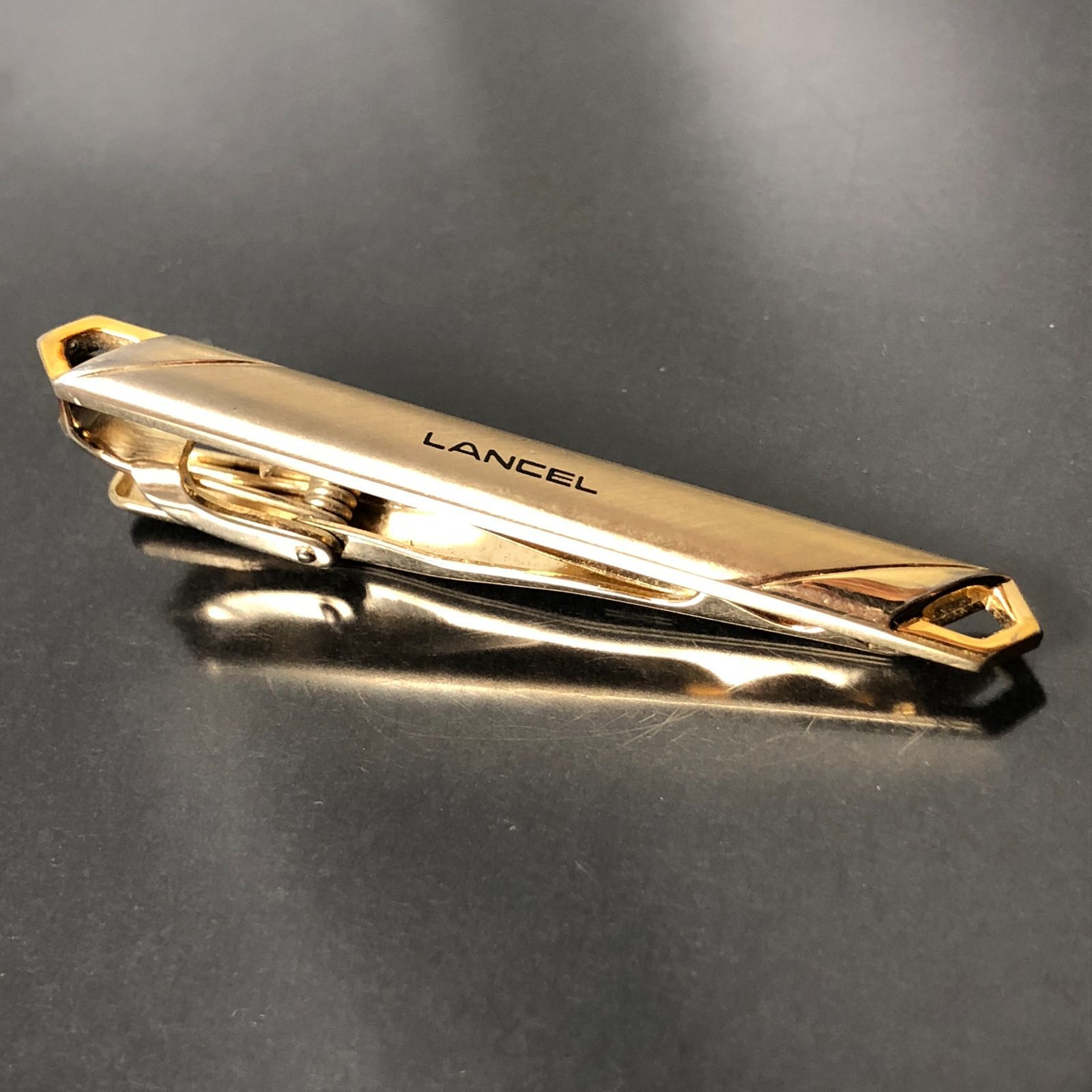LANCEL ランセル ゴールドカラー ネクタイピン スーツ ビジネス 装飾品