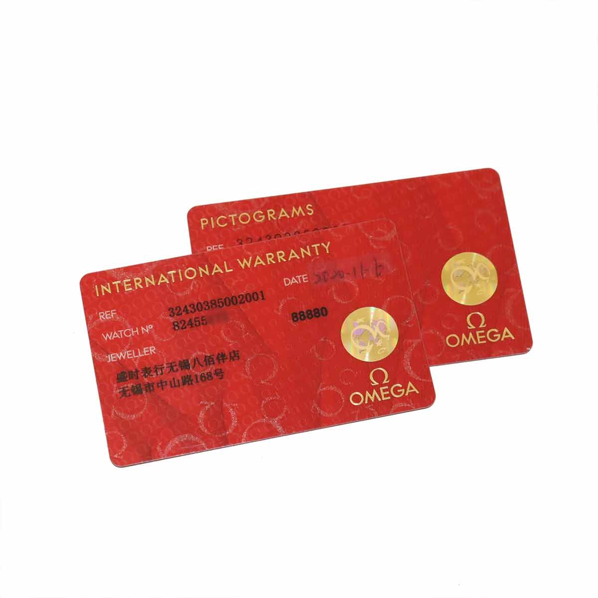 オメガ OMEGA スピードマスター38 324 30 38 50 02 001 コーアクシャル クロノグラフ ボーイズ 腕時計 自動巻き