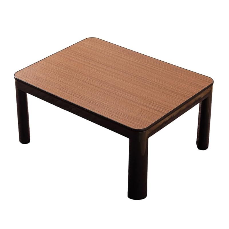 パレットライフ こたつ リバーシブル 長方形 80 60 ブラック 黒 小さめ 木目 高さ38 cm 石英管ヒーター 手元コントローラー コタツ 炬燵 電気こたつ 裏表 テーブル 幅80 北欧 こたつテーブル 韓国風 韓国インテリア モダン 一人暮らし