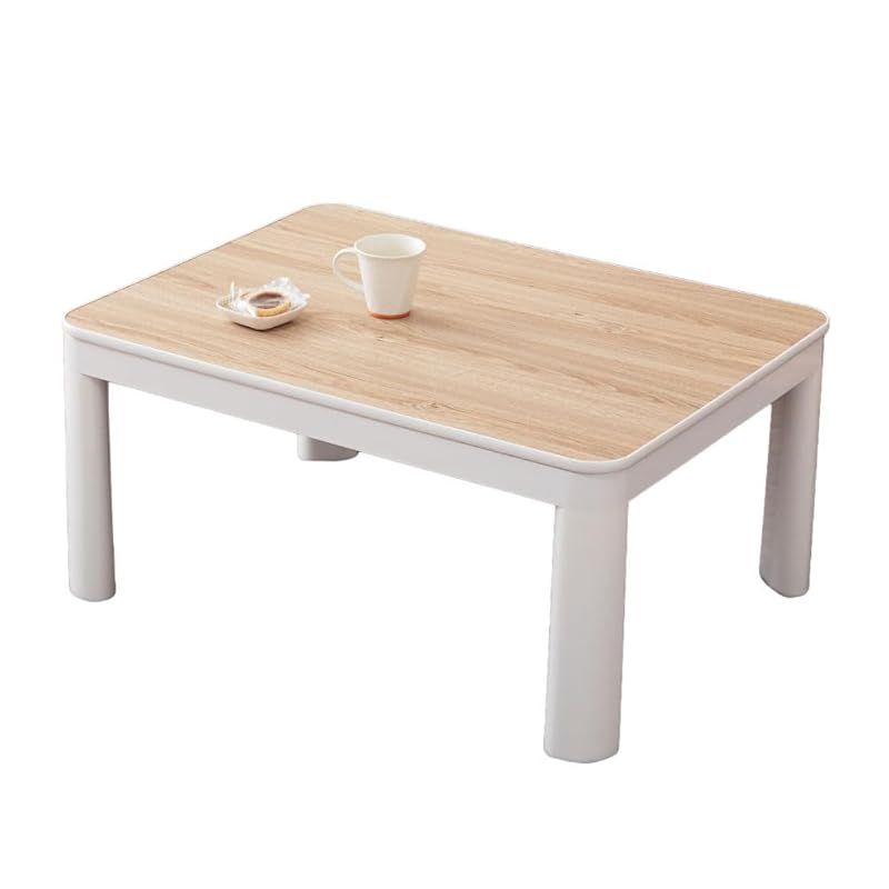 パレットライフ こたつ リバーシブル 長方形 80 60 ホワイト 白 小さめ 木目 高さ38 cm 石英管ヒーター 手元コントローラー コタツ 炬燵 電気こたつ 裏表 テーブル 幅80 北欧 こたつテーブル 韓国風 韓国インテリア モダン 一人暮らし