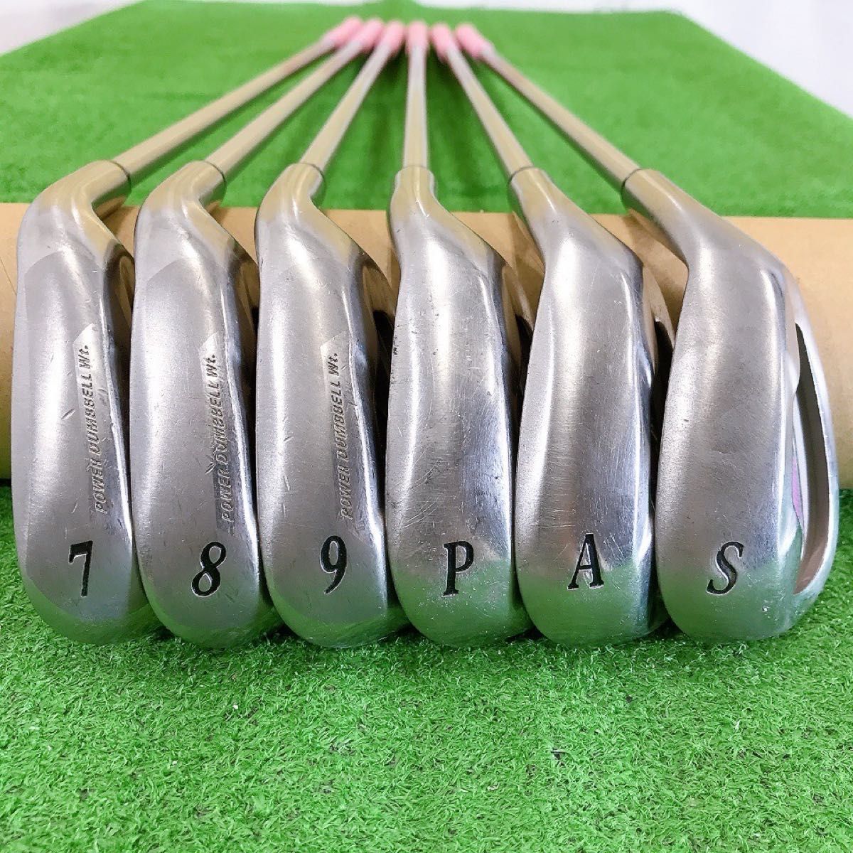 ツ45☆希少カラーカスタム ゼクシオ6本レディースアイアンセット