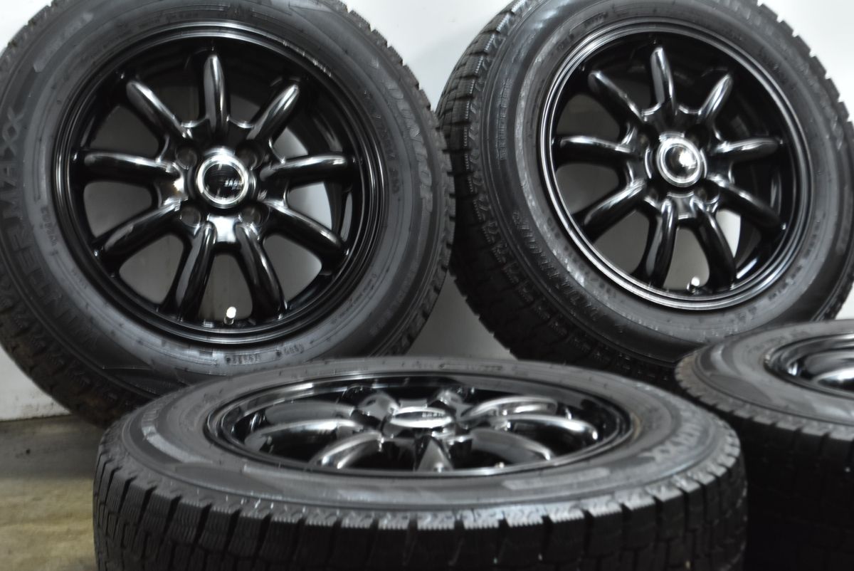 バリ溝 ZACK JP 209 14 in 5 J 40 PCD 100 ダンロップ ウインターマックス WM 02 165 70 R K 13 マーチ パッソ ヴィッツ スイフト ソリオ