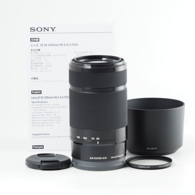 SONY E 55 210 mm F 4 5 6 3 OSS ソニー Eマウント用 APS C 14114