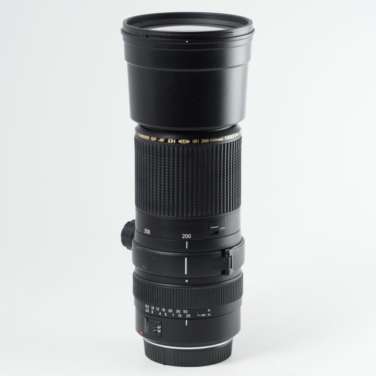 TAMRON 望遠ズームレンズ SP AF 200-500 mm F 5-6.3 Di キヤノン EFマウント用 フルサイズ対応 タムロン A 08 E 14097