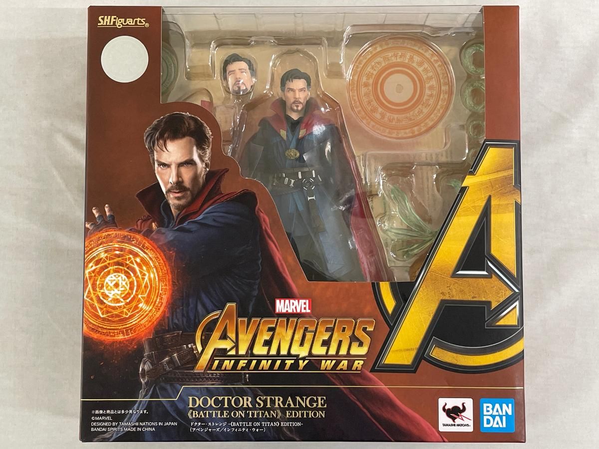  【未開封】S.H.Figuarts ドクター・ストレンジ -u003cu003cBATTLE ON TITANu003eu003eEDITION- アベンジャーズ/インフィ その他