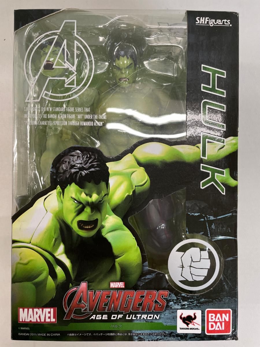 S．H．フィギュアーツ アベンジャーズ ハルク 約200mm ABSu0026PVC製 塗装済み可動フィギュア