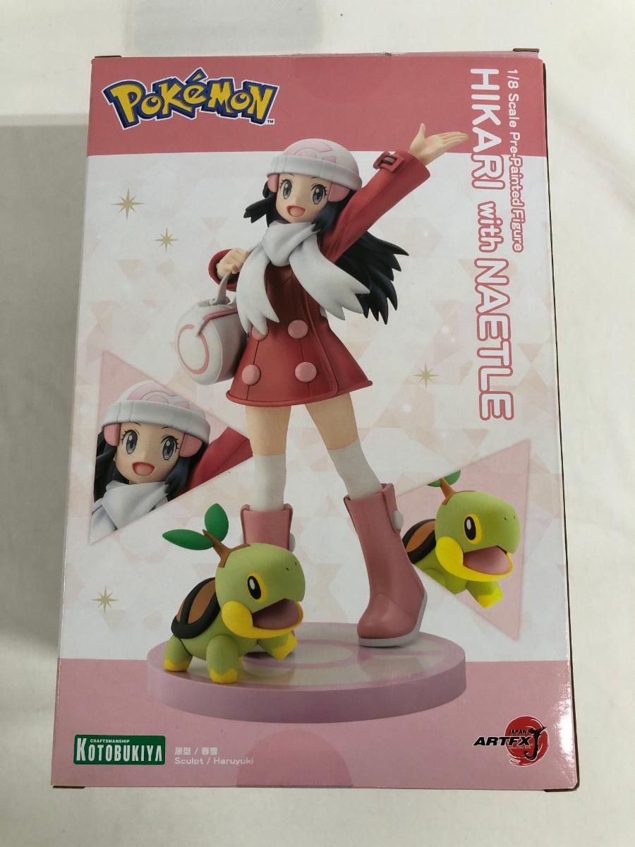 ARTFX J ヒカリ with ナエトル 1/8 PVC製塗装済み完成品