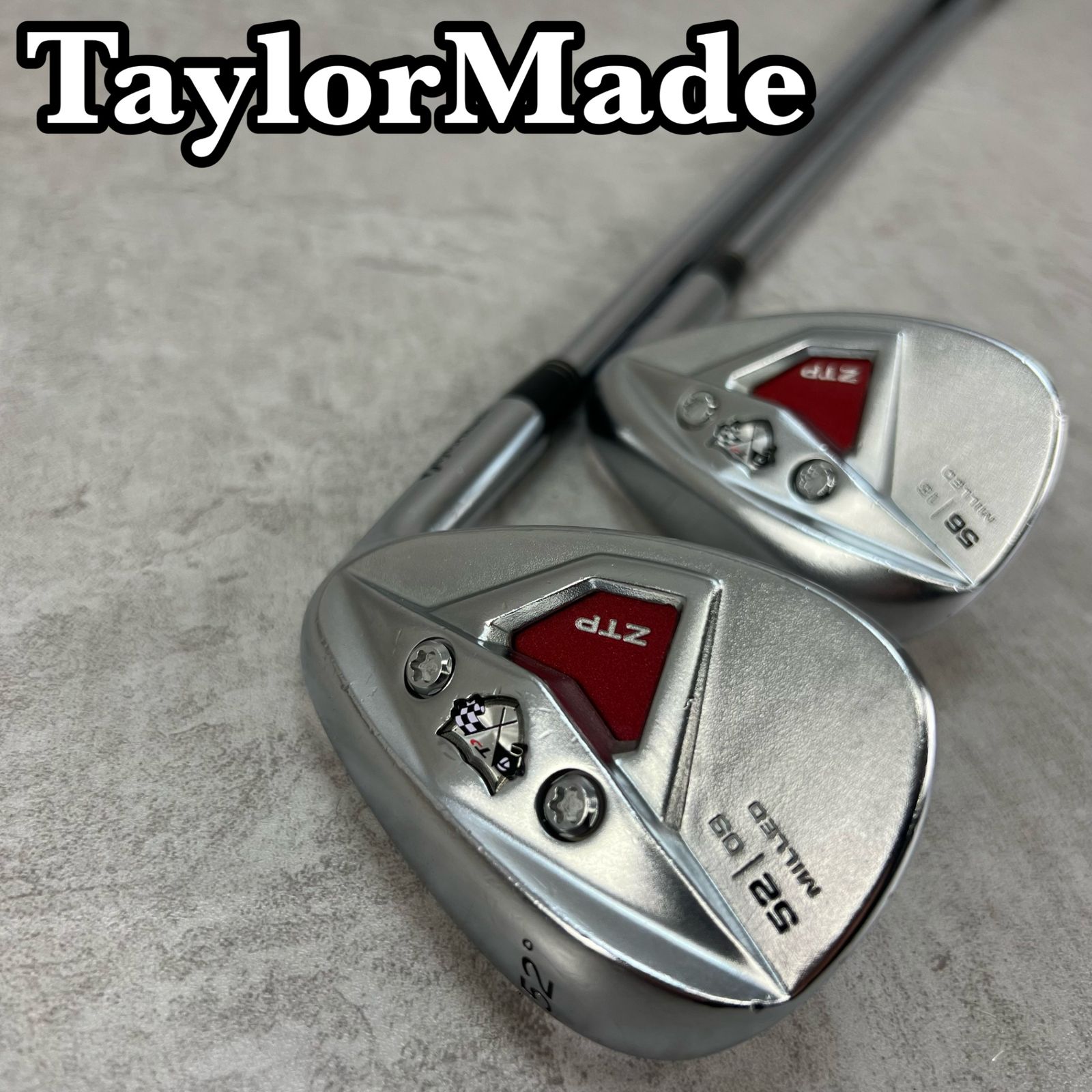 TaylorMade ウェッジ 2本セット テーラーメイド ZTP メンズゴルフ ウェッジ2本セット 右利き用 52° 56
