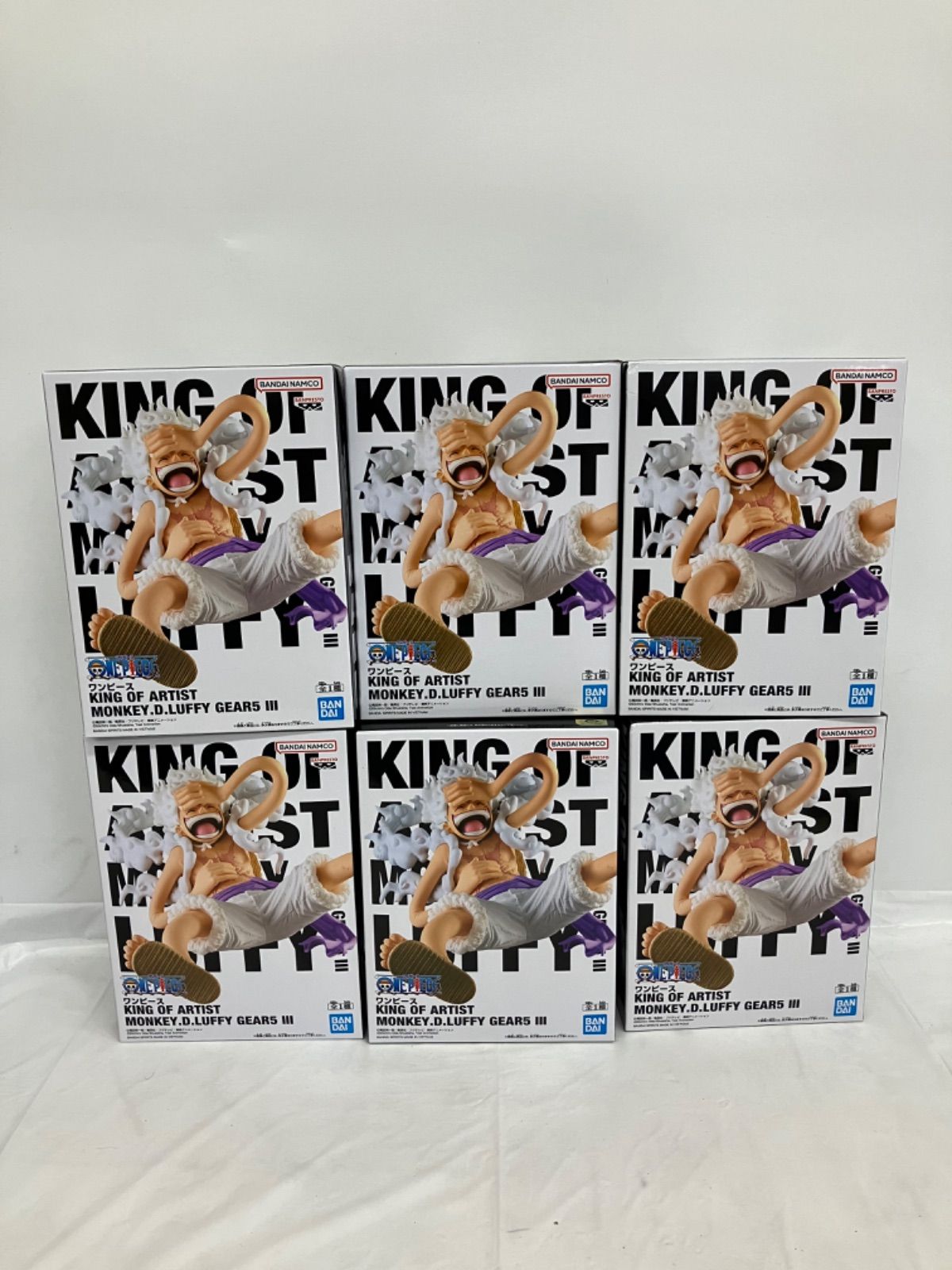 ワンピース ONE PIECE KING OF ARTIST モンキー D ルフィ ギア5 フィギュア セット LFQ 552 f 099