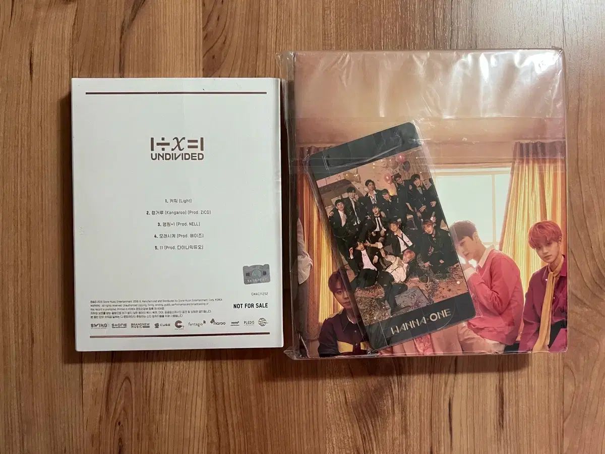 Wanna One（ワナワン）非売品アルバム、プロモーション用、未開封