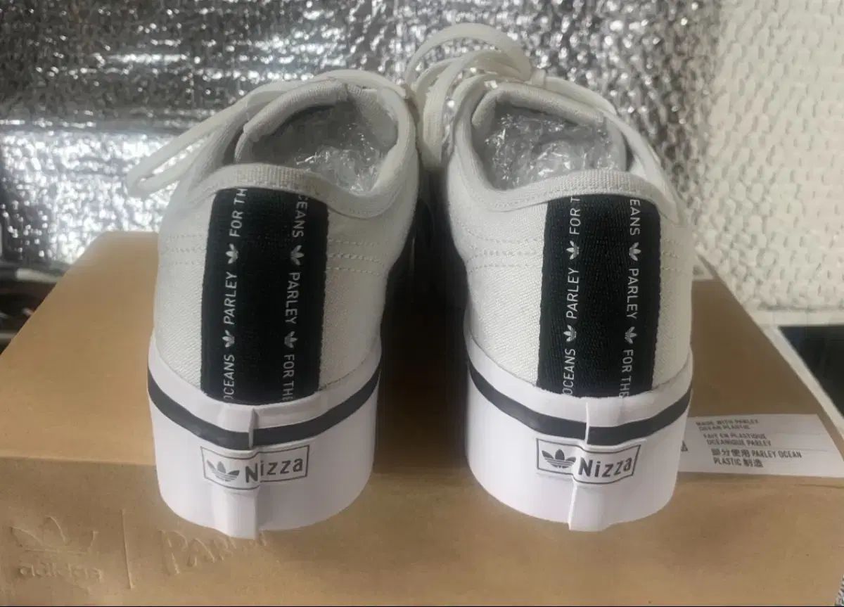  アディダス ニッツァ フラットフォーム GW 3870 フラットシューズ バレエシューズ パンプス