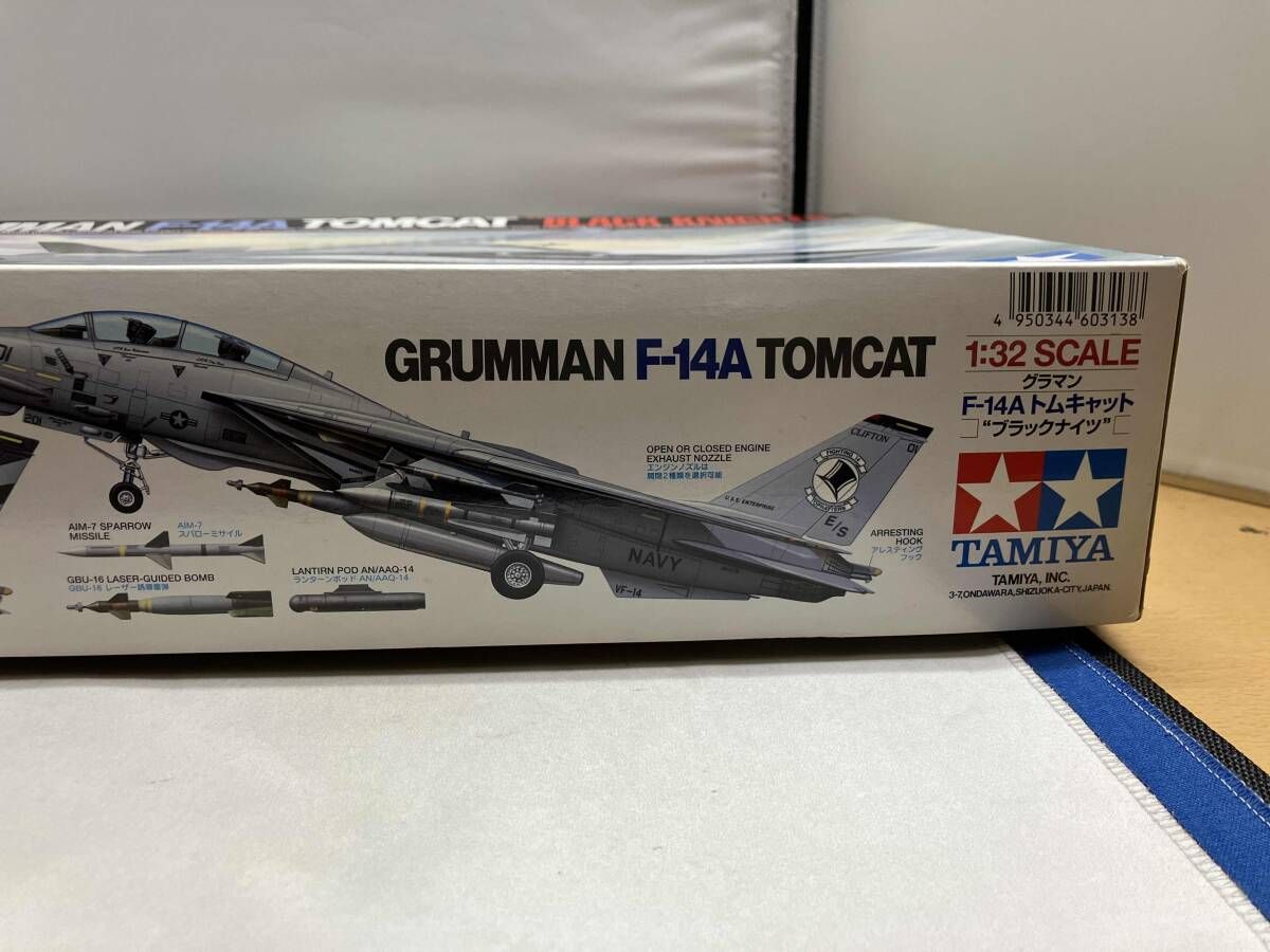 プラモデル タミヤ グラマン F 14 A トムキャット ブラックナイツ 1 32 エアｰクラフトシリｰズ 60313