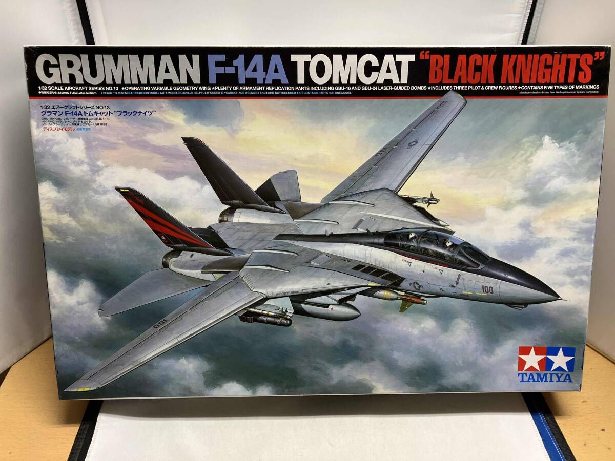 プラモデル タミヤ グラマン F 14 A トムキャット ブラックナイツ 1 32 エアｰクラフトシリｰズ 60313