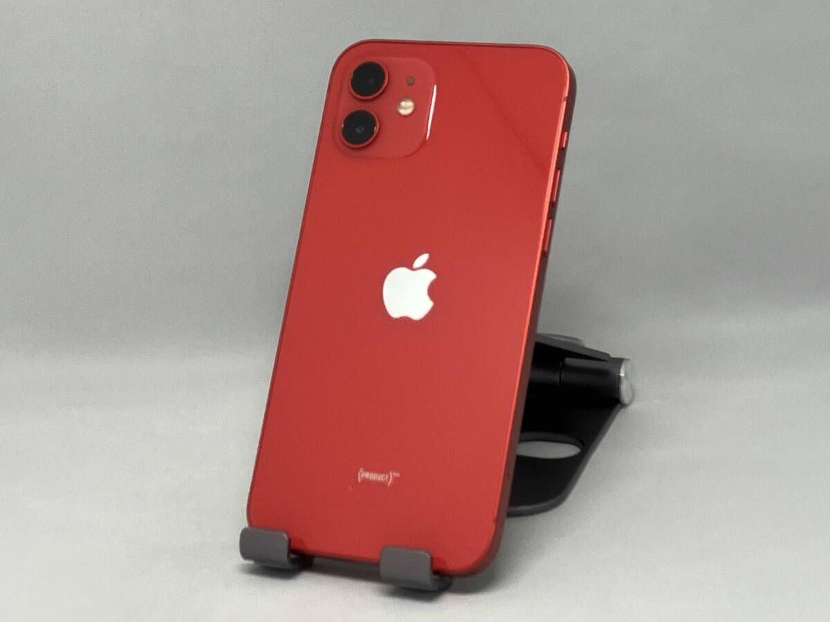au 【SIMロックなし】MGHW3J/A iPhone 12 128GB レッド au - メルカリ