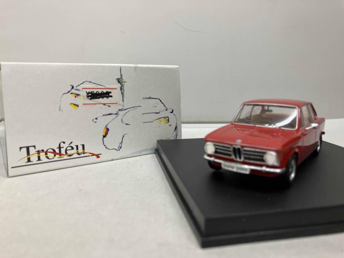 100%新品，豊富な トロフュー   Trofeu   BMW   2002    'Roadcar'   Verona Red    1701r その他