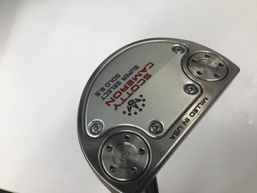 タイトリスト SCOTTY CAMERON SUPER SELECT GOLO 6.5 34インチ パター PT スチール フレックスその他 メンズ 男性用 右利き 右用 Cランク ゴルフクラブ