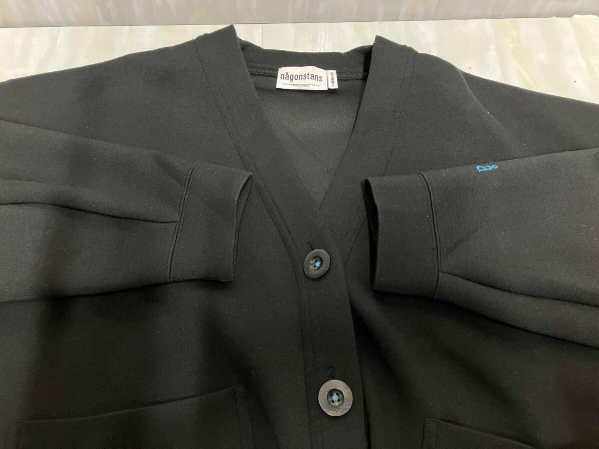 【美品】〈nagonstans〉カーディガン 長袖 nagonstans(ナゴンスタンス) curve-sleeves cardigan - COLDBECK