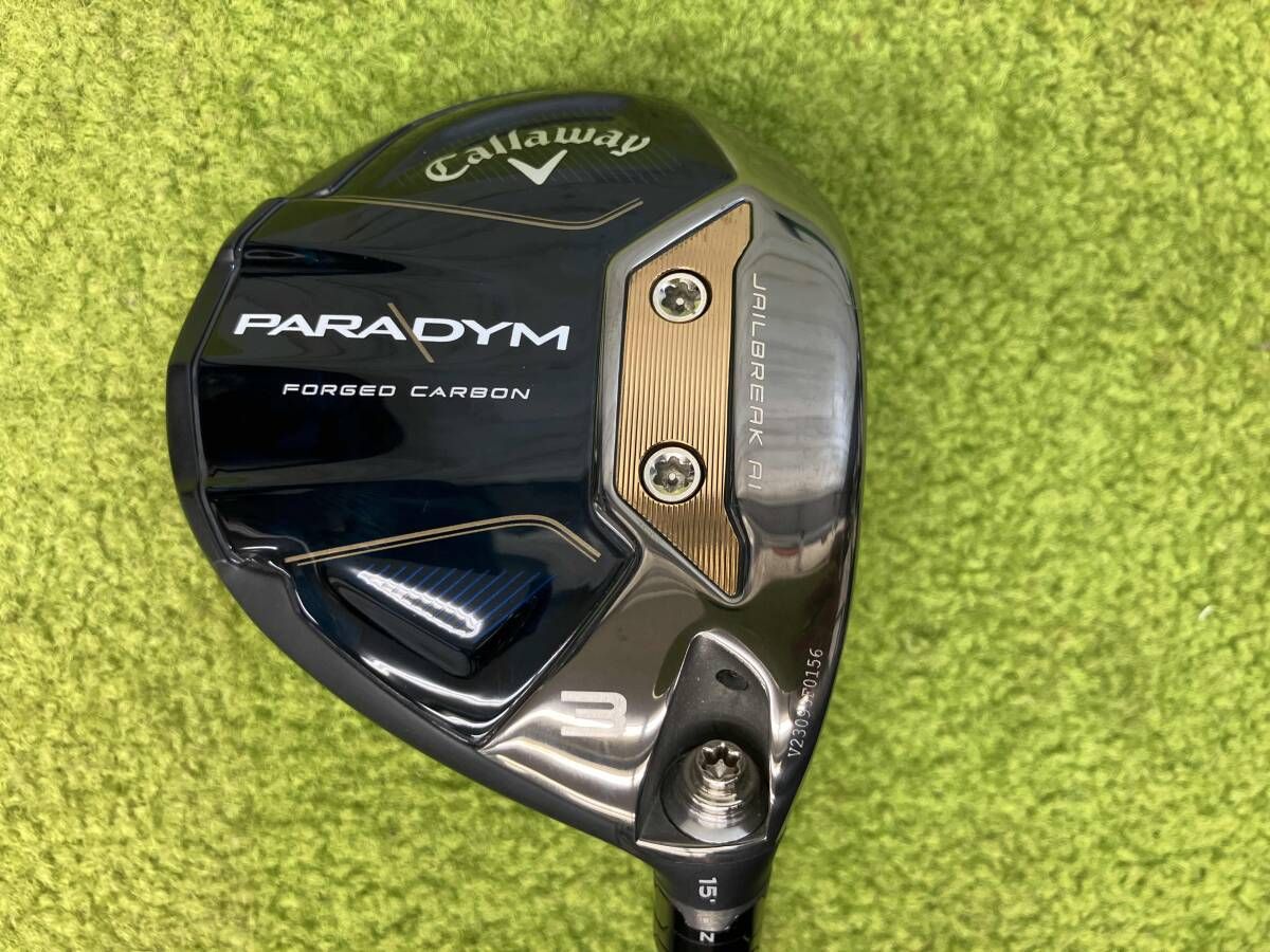 Callaway|PARADYM|VENTUS TR|フレックスSR|ロフト角15°|フェアウェイウッド|ゴルフクラブ