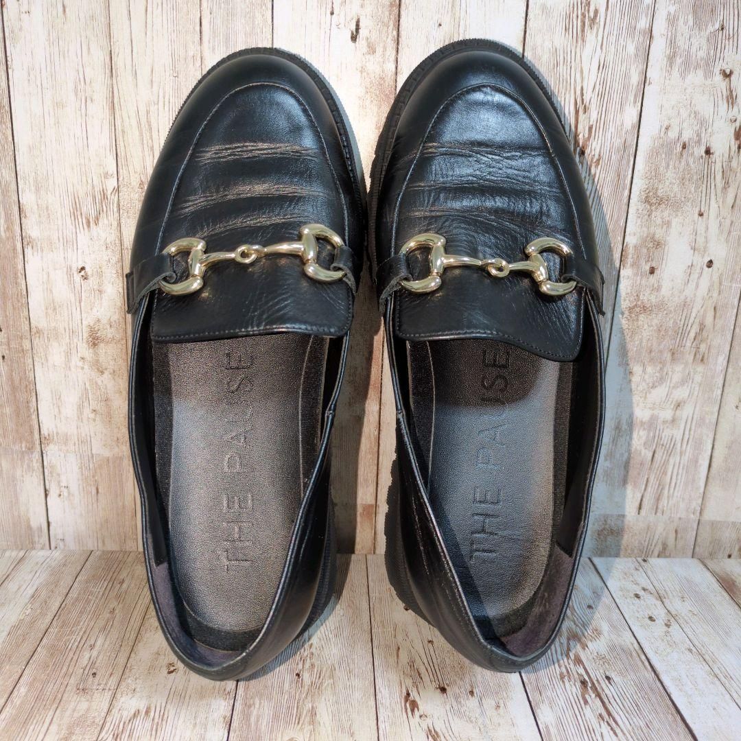 【美品】Whim Gazette THE PAUSEローファー Whim Gazette(ウィム ガゼット)｜【THE PAUSE】バックルローファー