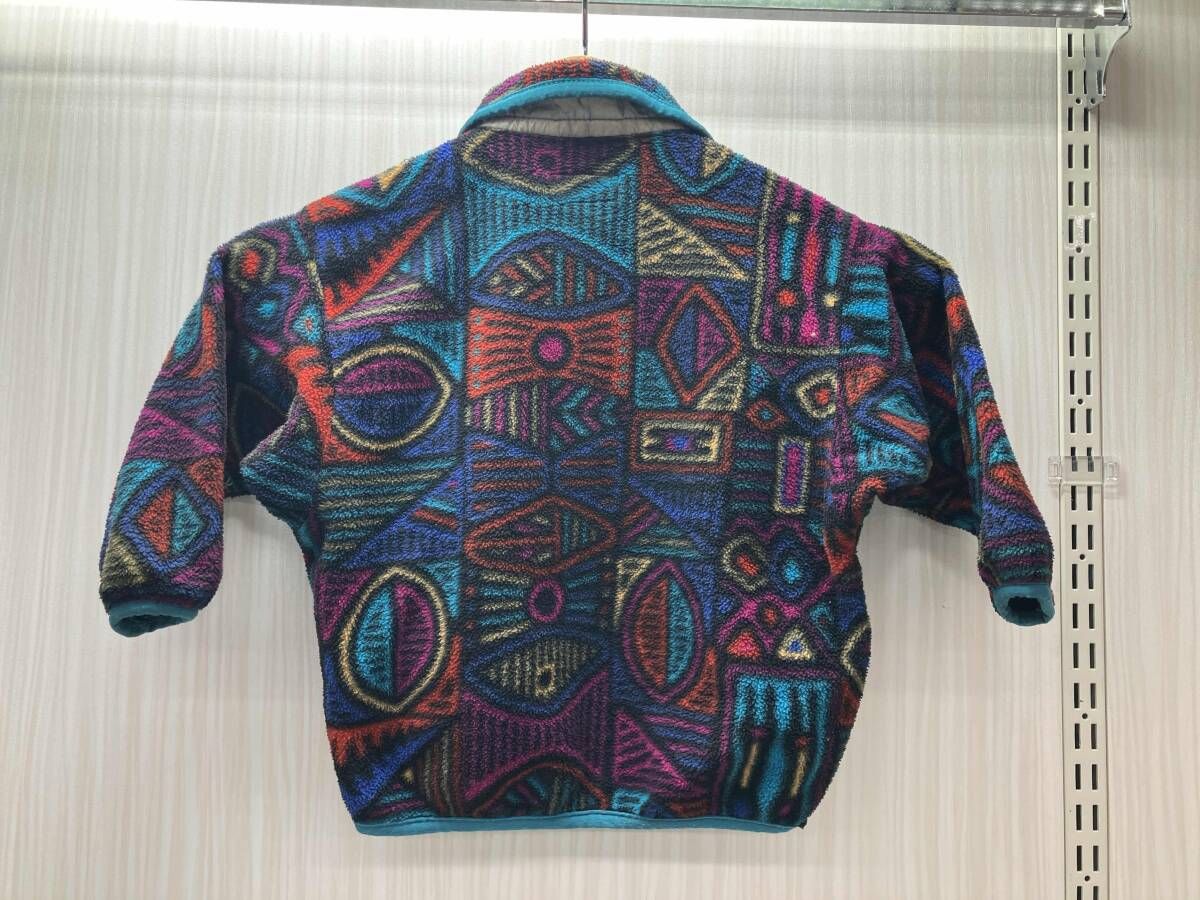 patagonia パタゴニア キッズ 総柄 ハーフジップフリースジャケット W 766 F