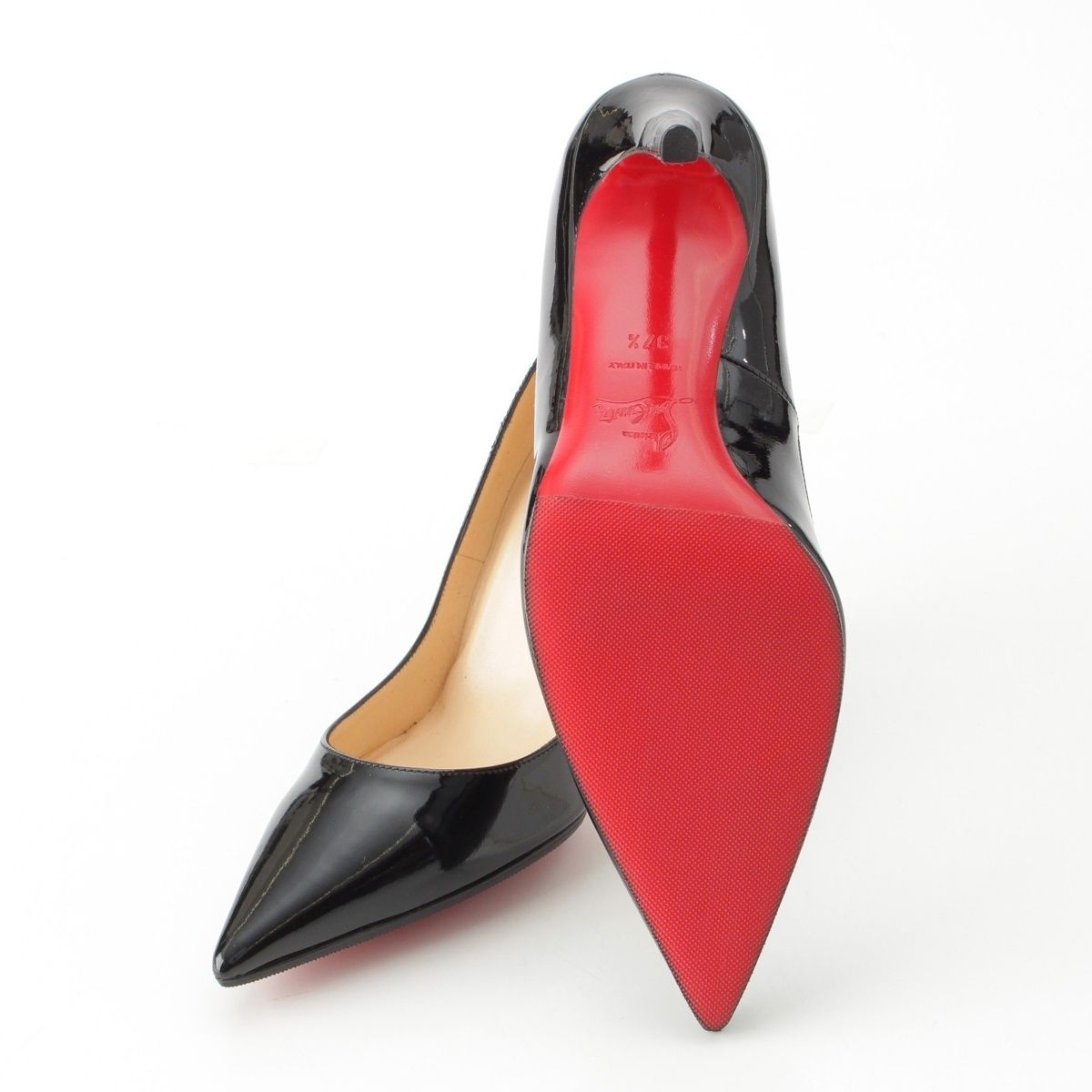 クリスチャンルブタン パテントレザー NEW DECOLTISSIMO 100 ポイン