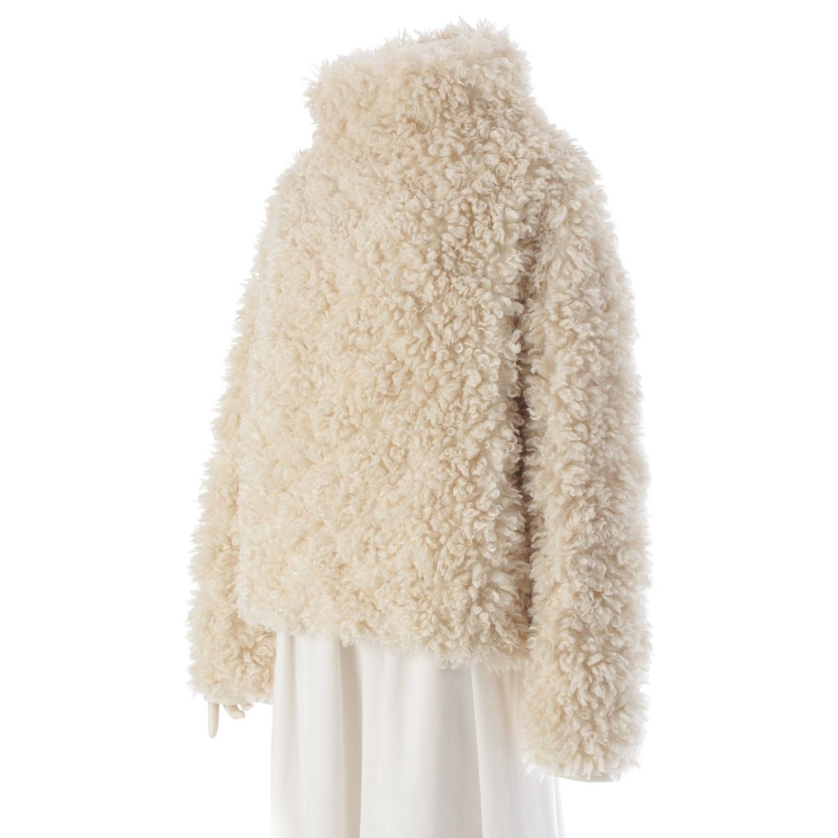 khy カイ カイリージェンナー ボア トップス ホワイト XXS XS