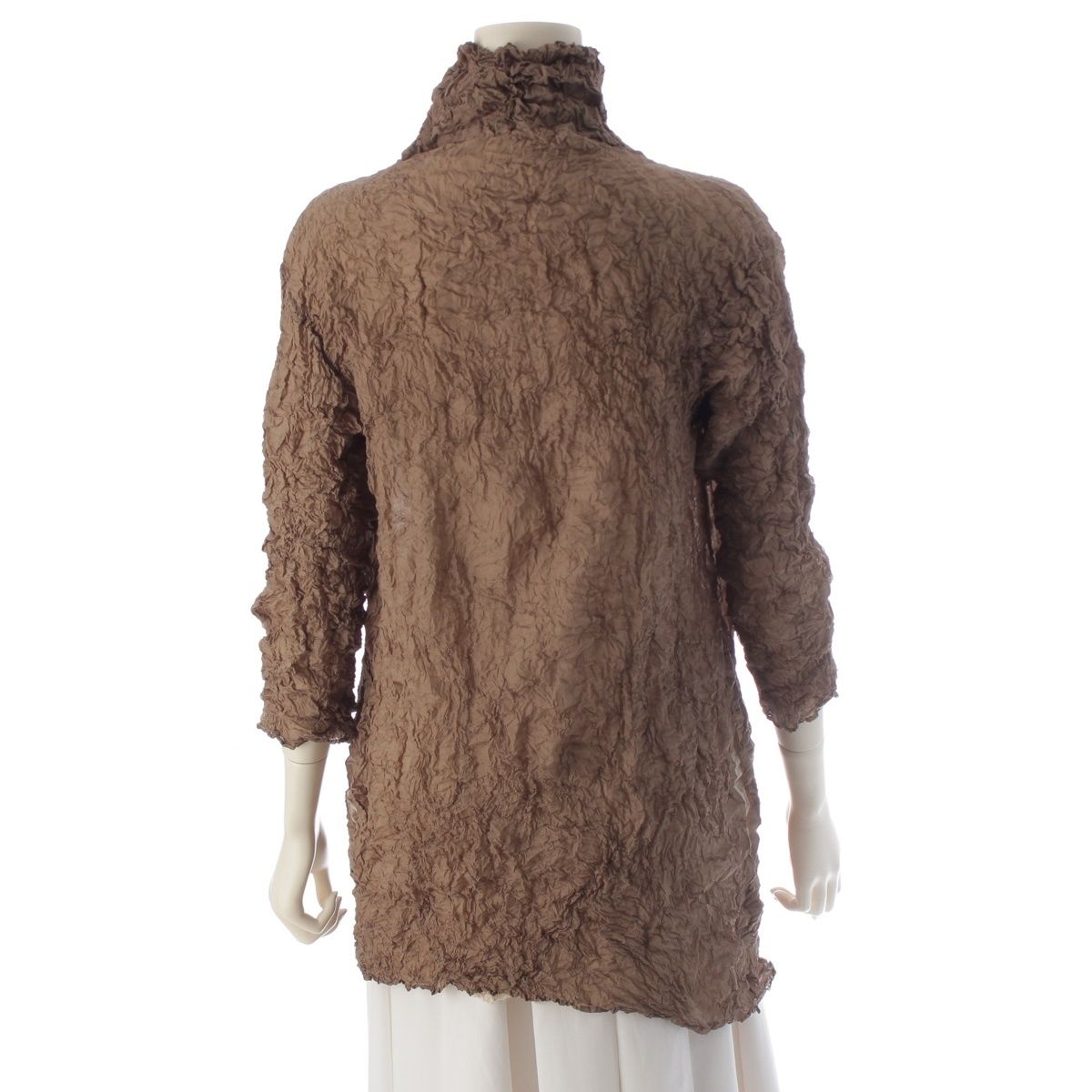 ISSEY MIYAKE イッセイミヤケ シワ加工 変形カーディガン 羽織り ISSEY MIYAKE イッセイミヤケ シワ加工 変形カーディガン 羽織り ISSEY