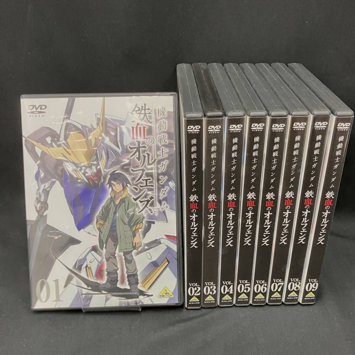 DVD 全9巻セット 機動戦士ガンダム 鉄血のオルフェンズ 1~9 - メルカリ