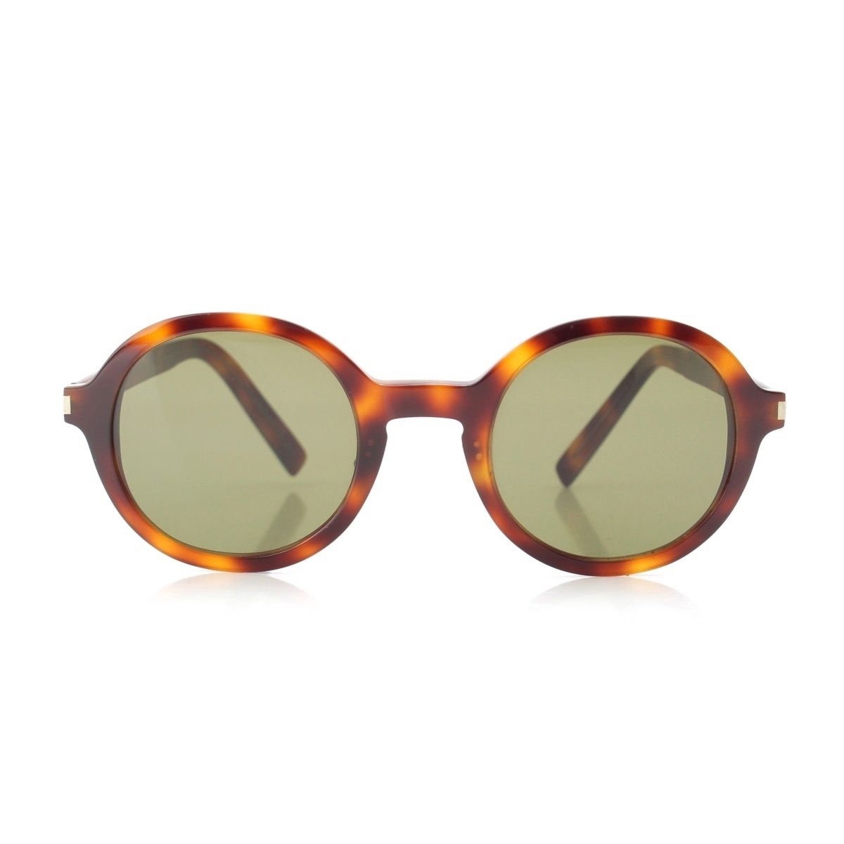 サンローラン ロゴ サングラス アイウェア ブラウン 48 25‐145