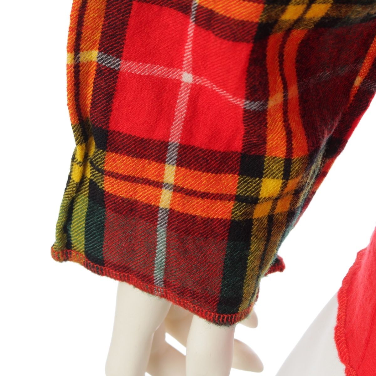 トリココムデギャルソン AD1994 94AW 縮絨期 ウール縮絨 タータン