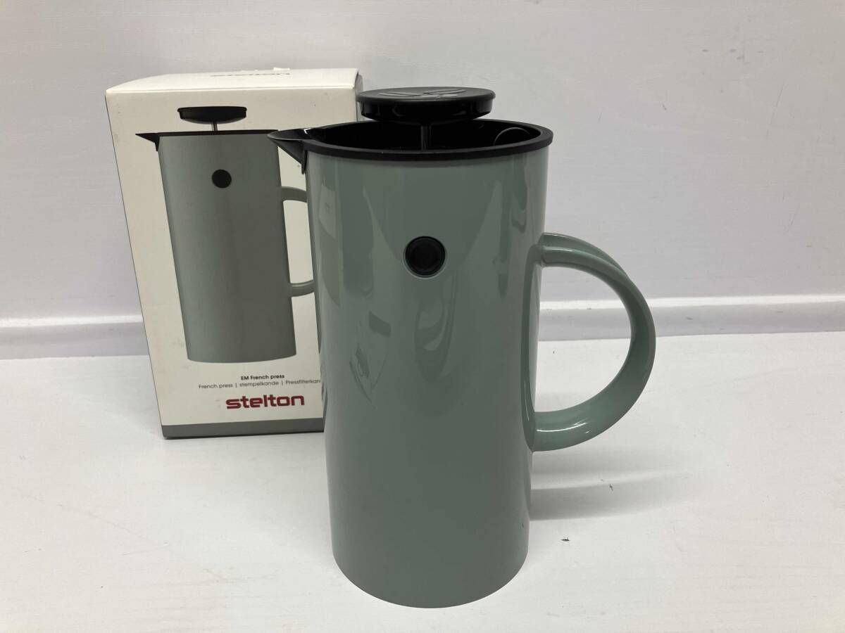 stelton ステルトン EM french press EMフレンチプレス 1 L ダスティグリーン 口径 約10.5 cm 高さ 約21 は画像の物が全てです