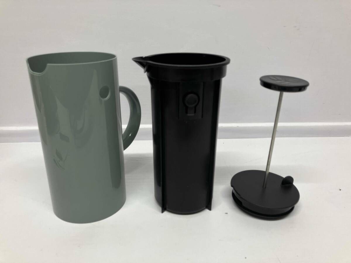 stelton ステルトン EM french press EMフレンチプレス 1 L ダスティグリーン 口径 約10 5 cm 高さ 約21 は画像の物が全てです