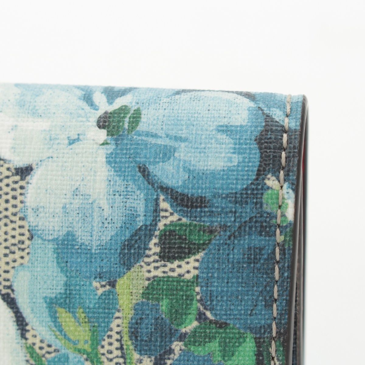 グッチ GGブルームス フローラル 花柄 キーケース 410084 ライトブルー