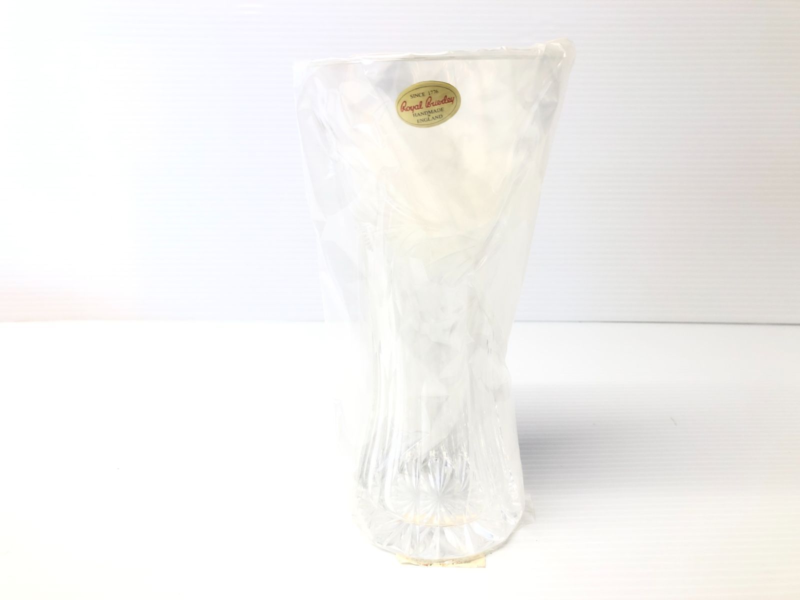 イギリス王室御用達 Royal Brierley ロイヤルブライアリー 花器