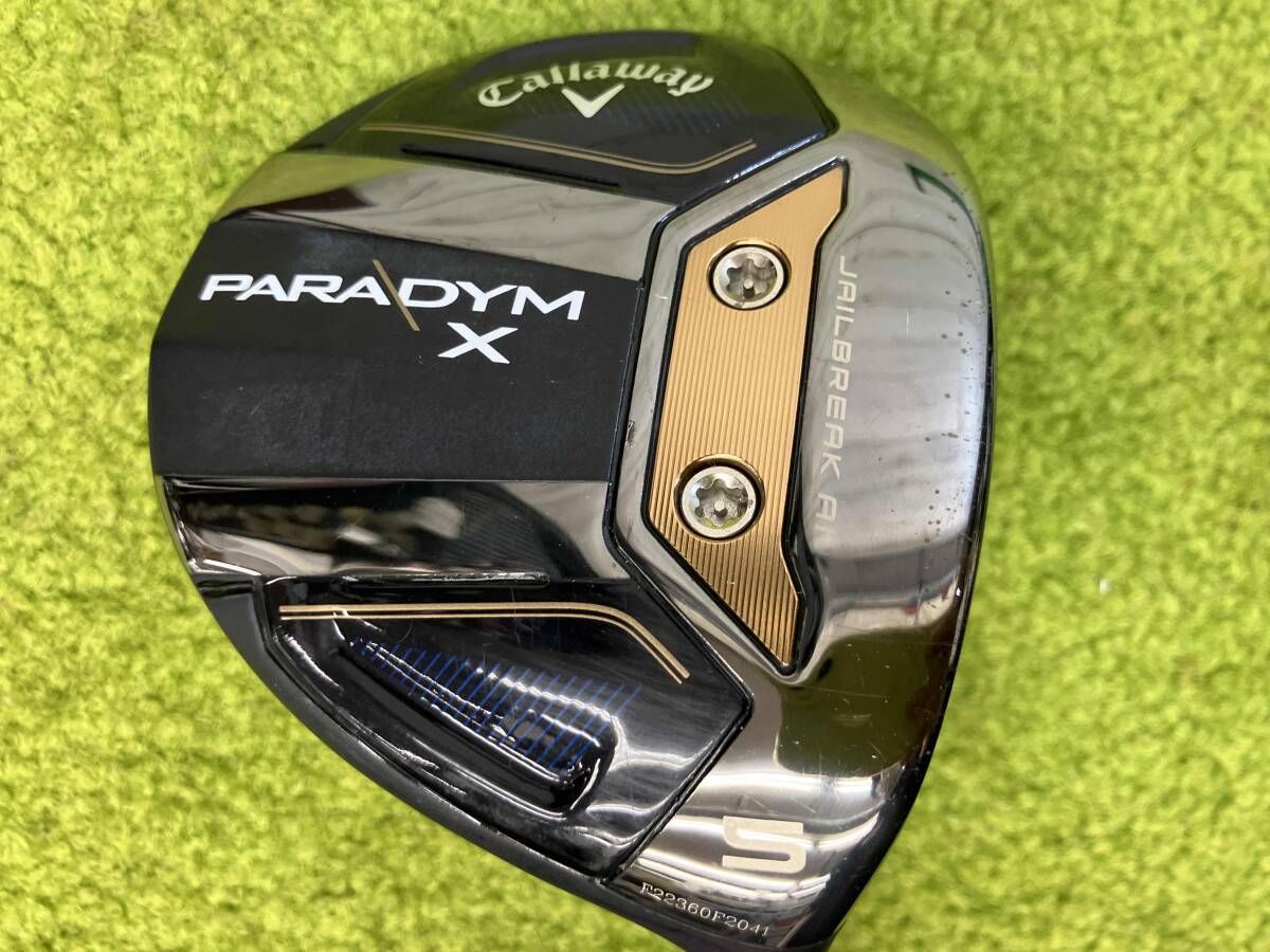 Callaway PARADYM X VENTUS TR フレックスSR ロフト角18° フェアウェイウッド ゴルフクラブ