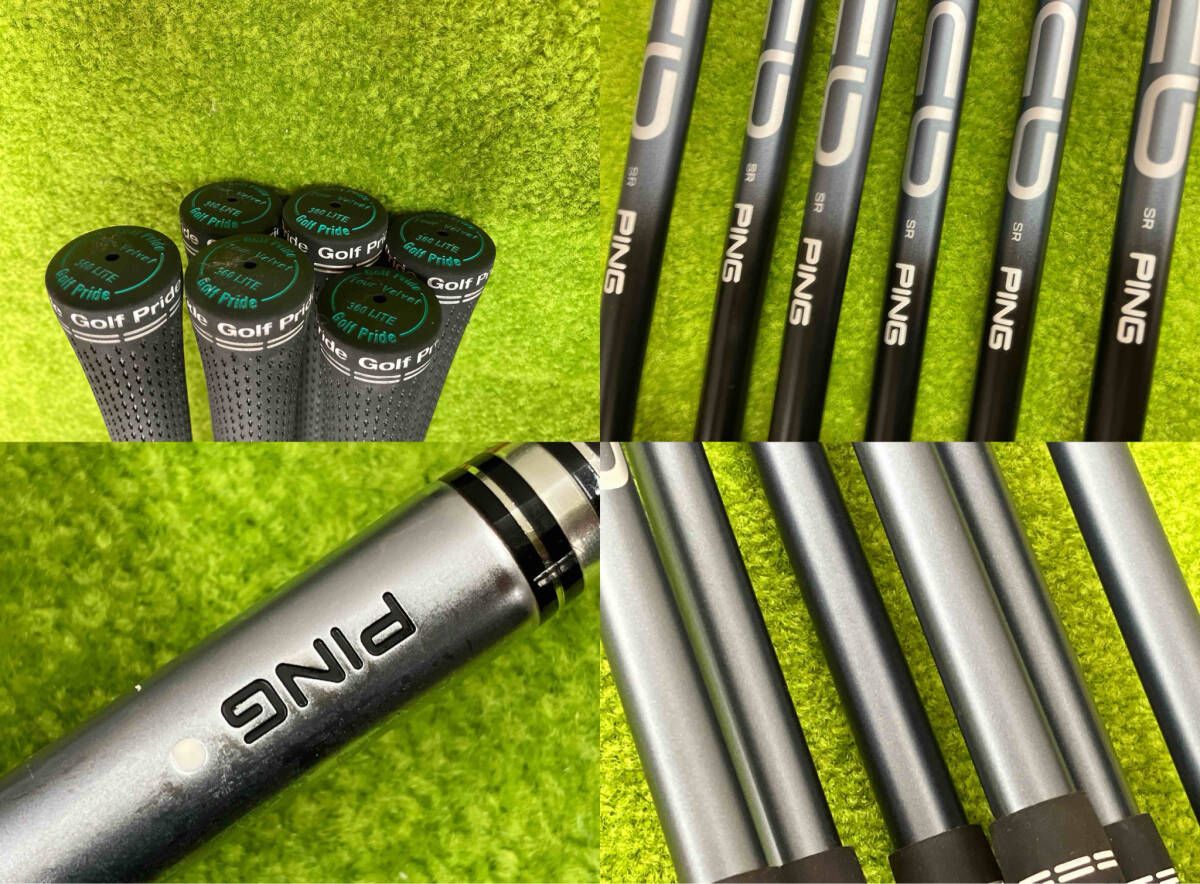 アイアンセット レフティ PING G425 (5-9番,W 計6本) ALTA J CB flex