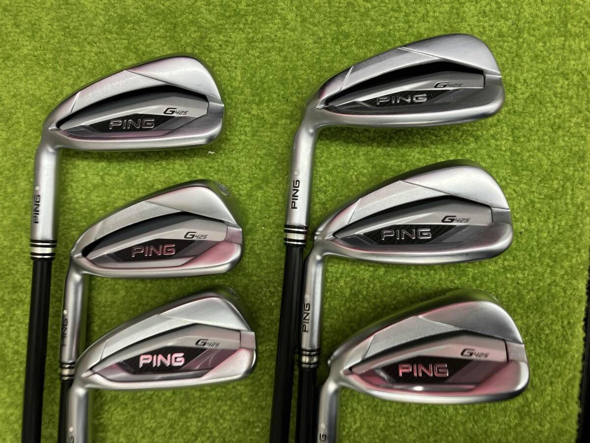 アイアンセット レフティ PING G425 (5-9番,W 計6本) ALTA J CB flex
